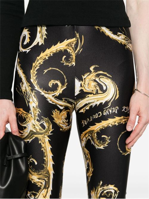 Leggings donna barocco Versace jeans Couture | 77HAC101JS360G89